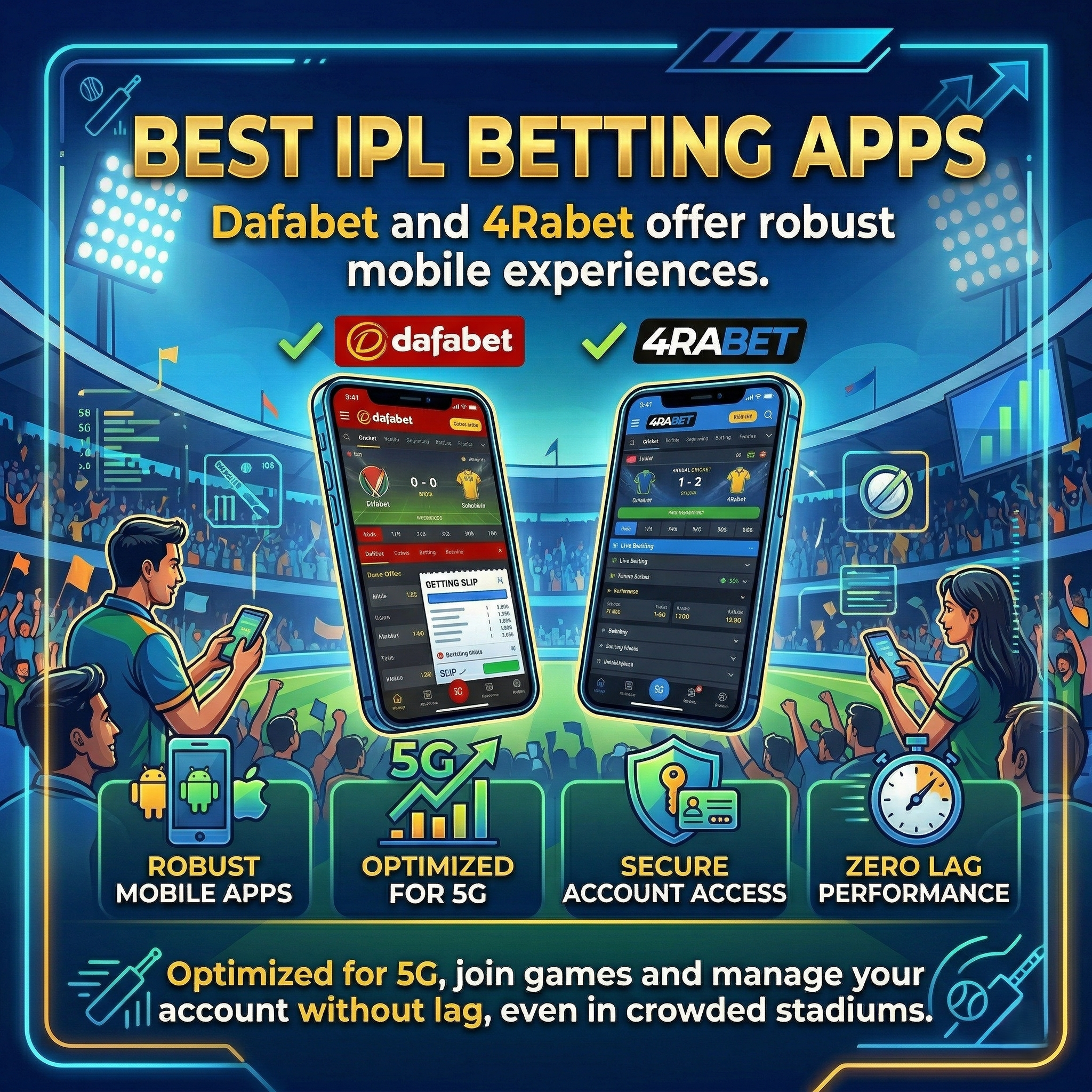 Best apps for android and ios for IPL 2026.