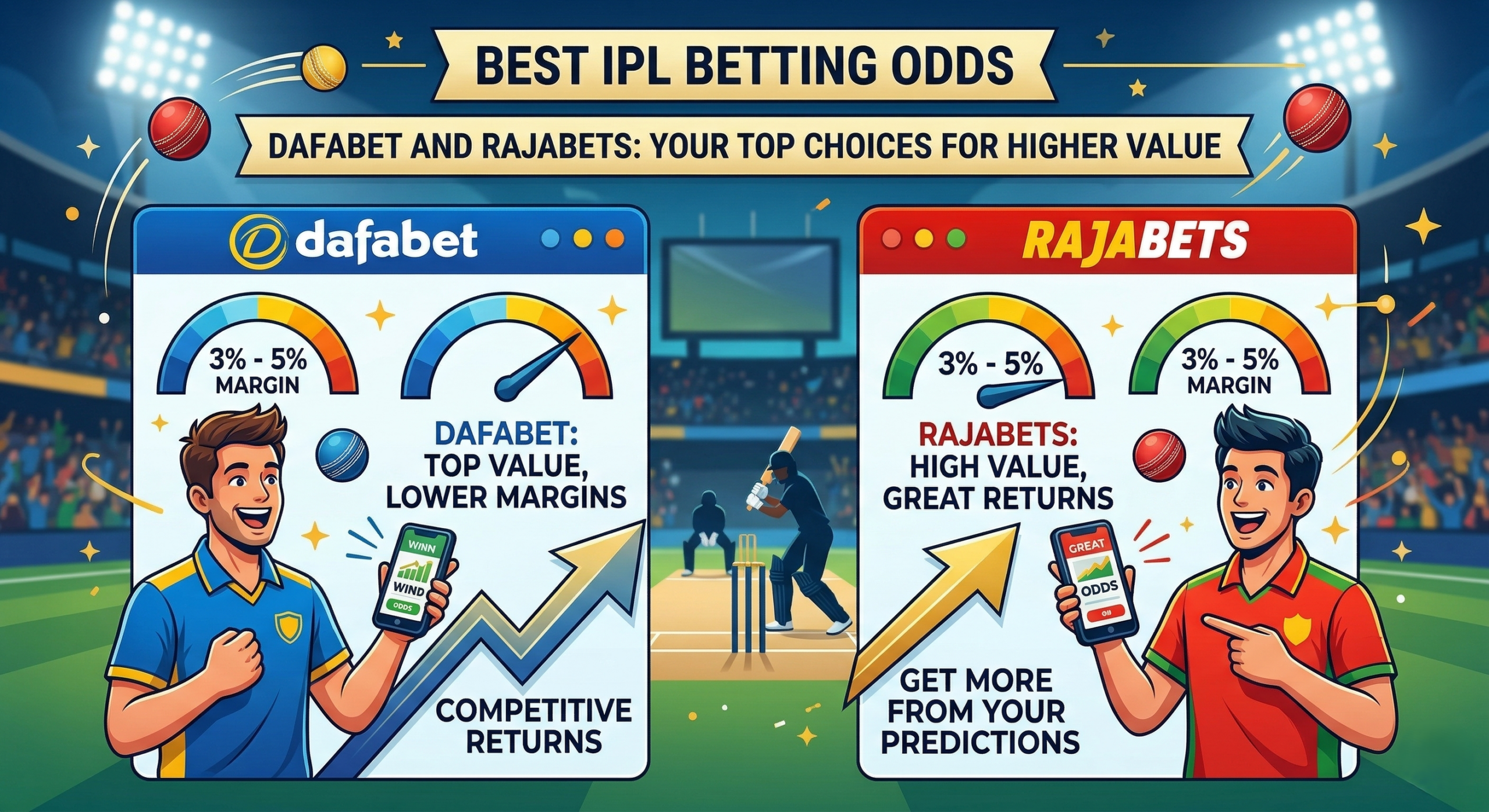 Best betting apps with IPL odds.